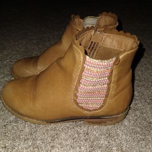 Toddler girl size 10 'Chelsea' booties